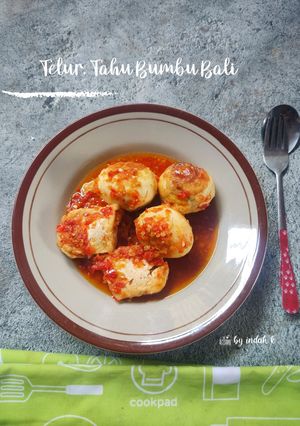 Foto resep Telur, Tahu Bumbu Bali