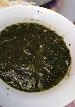 صورة لوصفة ملوخية سهلة وسريعة