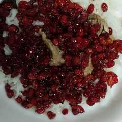 A picture of چلو گوشت.
