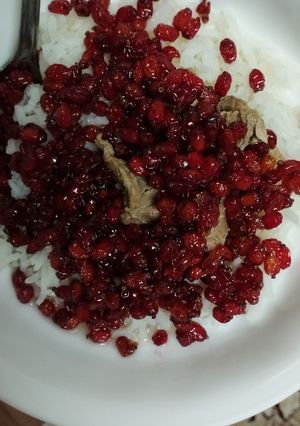 عکسی از دستور چلو گوشت