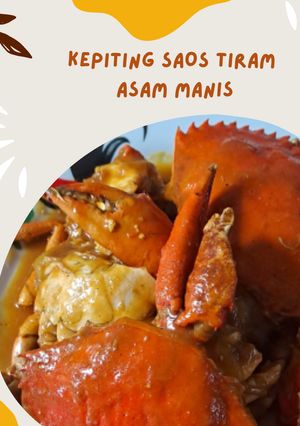 Foto resep Kepiting Saos Tiram Asam Manis