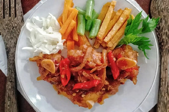 Resep Ayam Goreng Tepung Saus Lada Hitam Madu Gampang