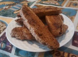 Una foto de Biscotti de chocolate