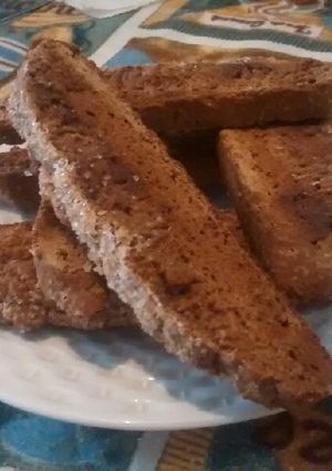 Una foto de Biscotti de chocolate