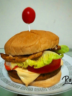 صورة لوصفة برجر الدجاج المنزلي🍔