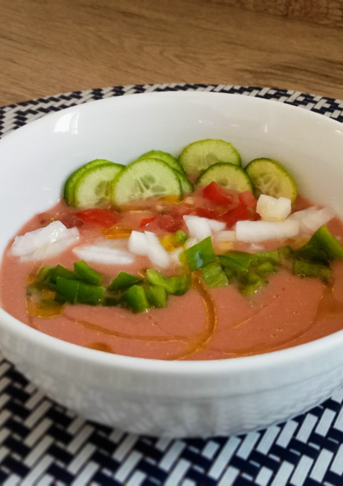 Una foto de Gazpacho