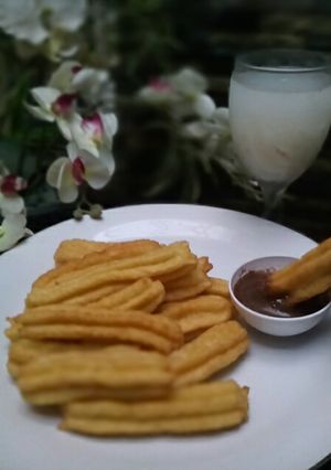 Foto resep Churros aka donat spanyol