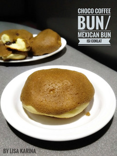 Foto resep Choco Coffee Bun (Mexican Bun isi coklat)
