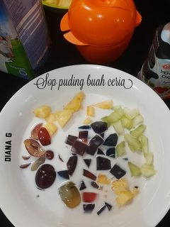 Foto resep Sop puding buah ceria