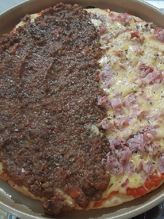 Foto de Massa de pizza com iogurte natural caseiro