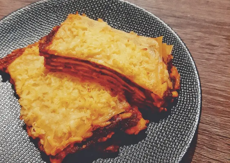Resep Mudah Simple Lasagna Ala Warung