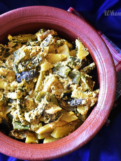 A picture of Shukto l Bengali Mixed Vegetable in Mustard-Poppy Seed Paste.
