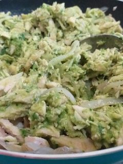 Una foto de Relleno salsa verde para tacos