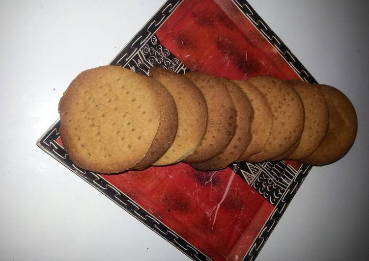 Simple Way to Prepare Super Quick Homemade Digestive Biscuits# author Marathon contest #