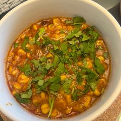A picture of Corn makhani.
