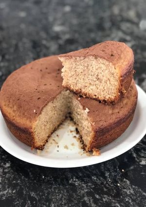 Una foto de Banana cake