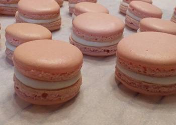 The New Way Serving Recipe French Macarons Delicious Simple