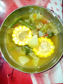 Foto resep Sayur asem kuah merah