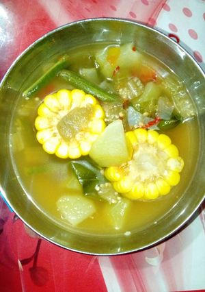 Foto resep Sayur asem kuah merah