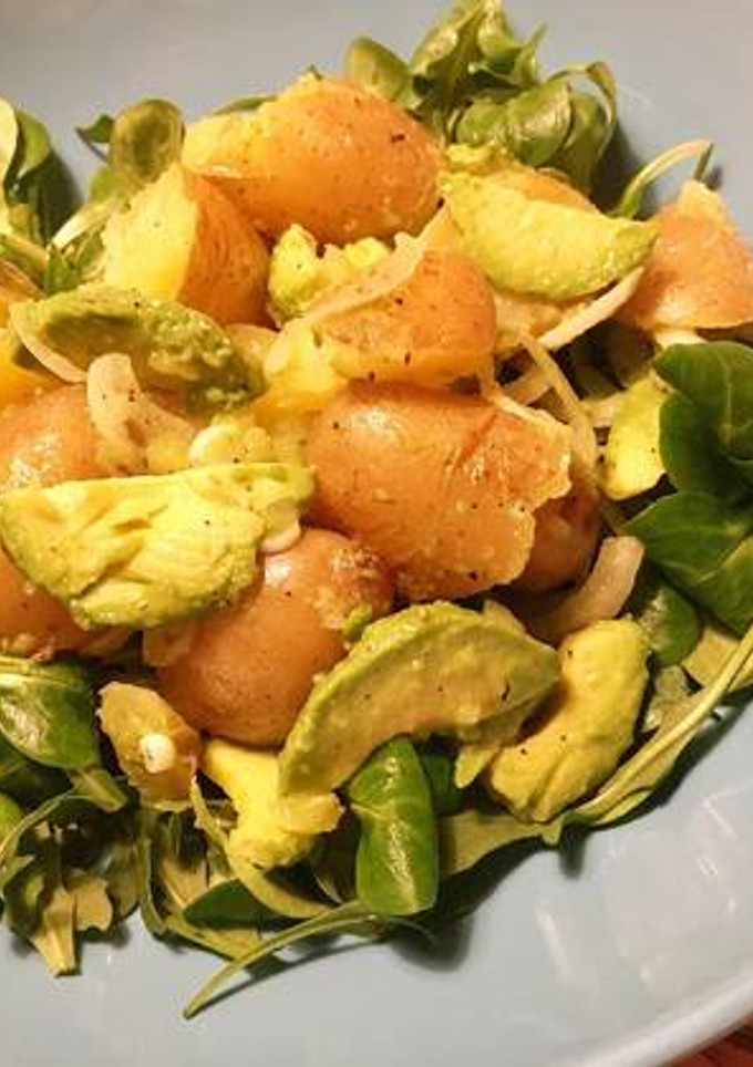 Una foto de Receta de Ensalada Campera con Aguacate
