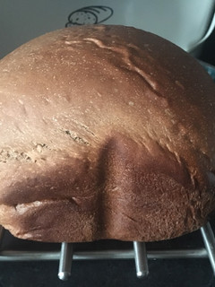 Una foto de “Peque”Pan de leche de chocolate en panificadora