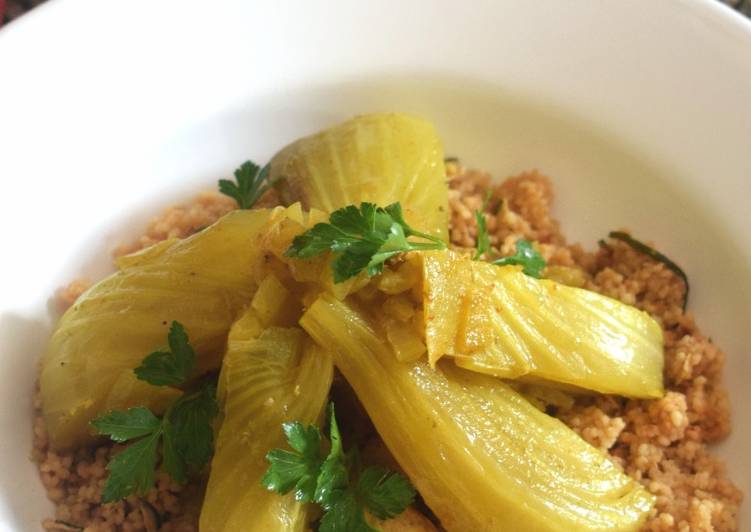 Tajine de poulet au fenouil