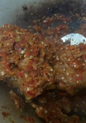 Foto resep Balado pedas ayam crispy