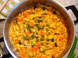 One Pot Spätzle mit Hähnchen