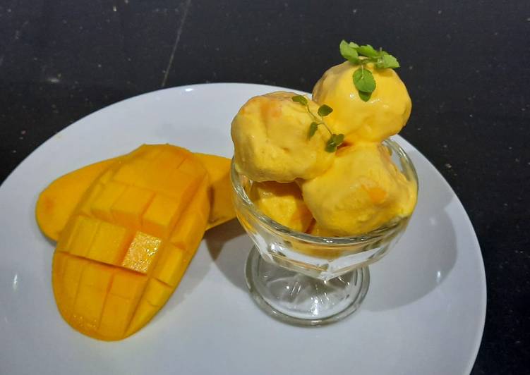 Recipe of Any-night-of-the-week Mango icecream