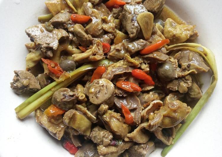 Bahan Gongso Ati Ampela | Cara Membuat Gongso Ati Ampela Yang Lezat Sekali