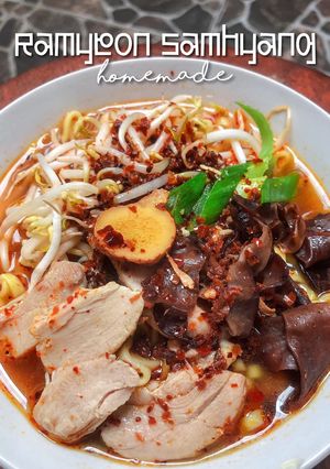 Foto resep Ramyeon Samhyang Homemade