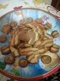 Galletas ajedrez con pasta sablé