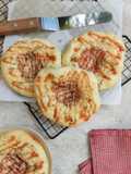 (Sourdough Discard) Roti Pizza Mini