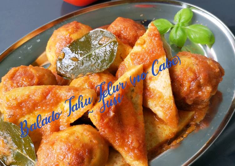 Balado Tahu Telur (no cabe)