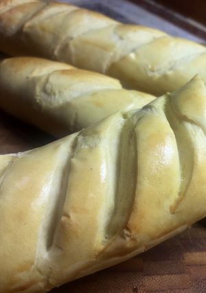 Una foto de Pan baguette blando