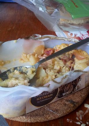 A picture of Pasta bake.