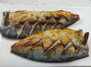 #烤鯖魚 (氣炸鯖魚) 的食譜成品照片