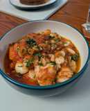 Cod & chorizo tomato stew