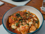 Cod & chorizo tomato stew