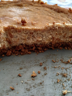 Una foto de Cheesecake de boniato