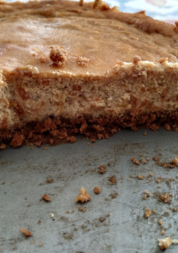 Una foto de Cheesecake de boniato