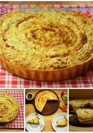Una foto de Pastel de papa a la tapa alijor