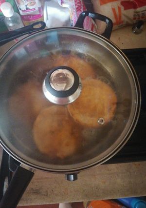 Una foto de Medallón de pollo a la cerveza