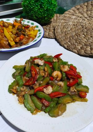 Foto resep Oseng Udang Pare