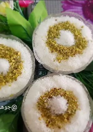 صورة لوصفة مهلبية بالأرز المصري