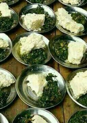 A picture of Ugali sukuma.