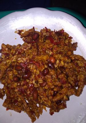 Foto resep Sambel tempe kering