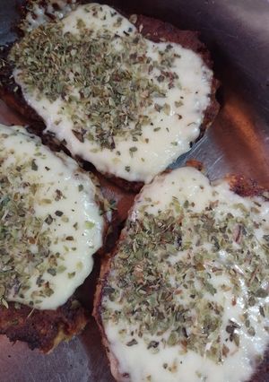 Una foto de Hamburguesas de lentejas 💚😋🍳