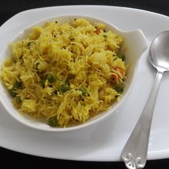 A picture of Lemon Vermicelli Upma.