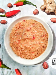 Foto resep Sambal Jahe Kacang (untuk cocolan Ikan Mas Goreng)